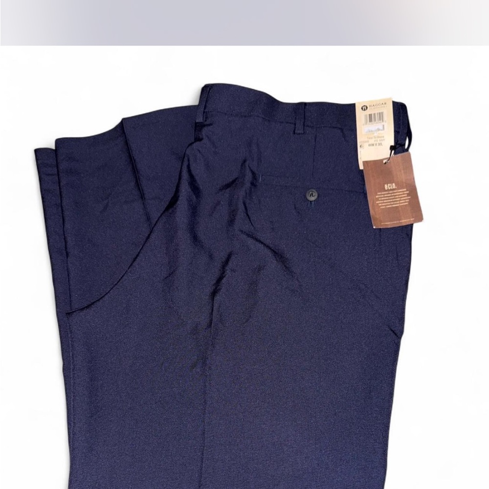 NWT Men’s 44x30 Navy Blue Dress Pants